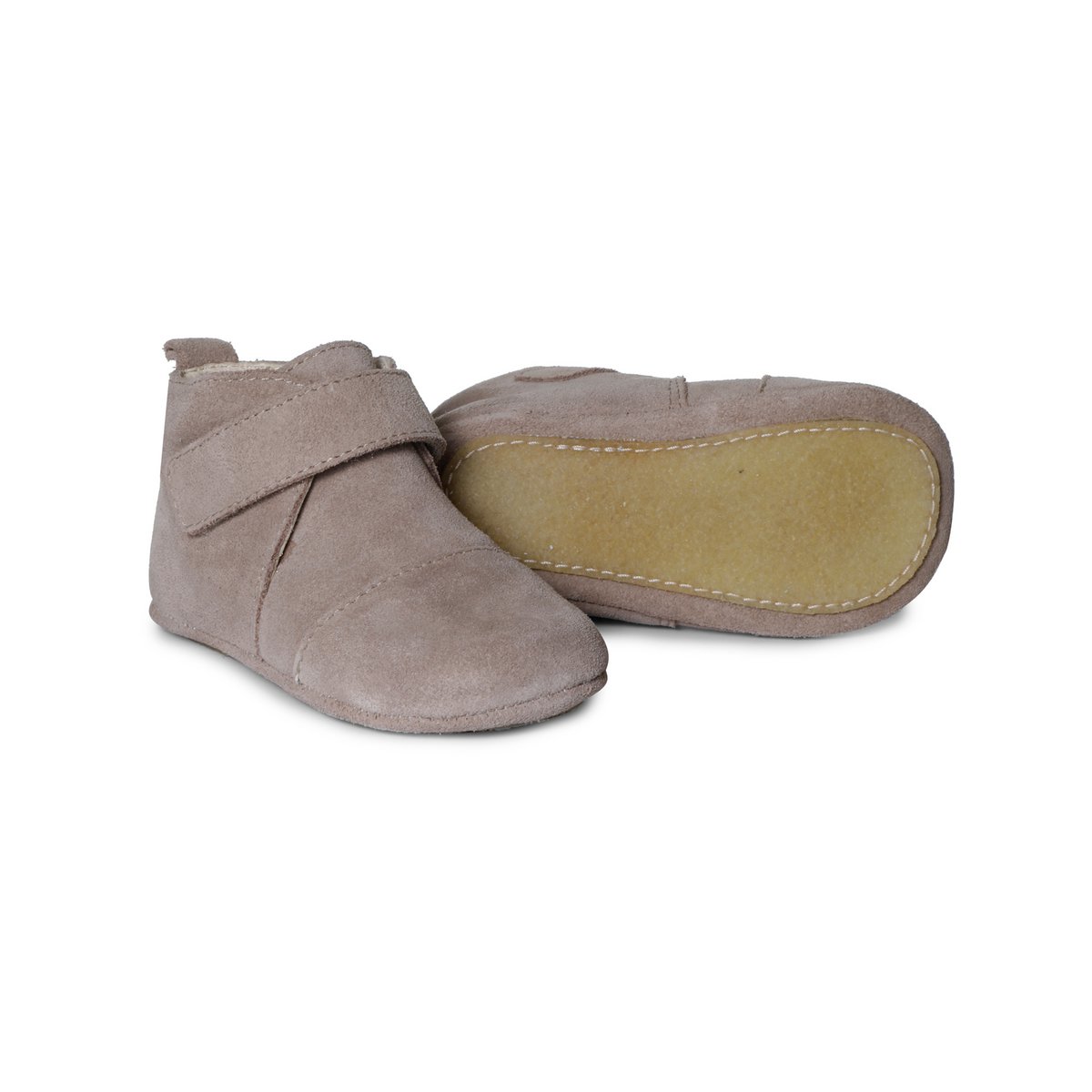 Suede Classic Boots - Taupe