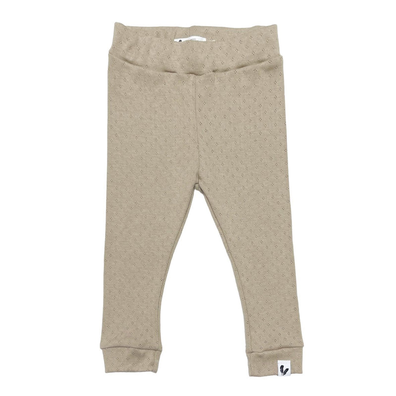 Broekje Pointelle donker beige